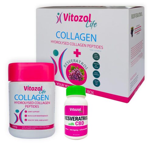 Vitozol Collagen Resveratrol Combo 3